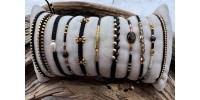 Relleno de oro - Macrame Bracelet